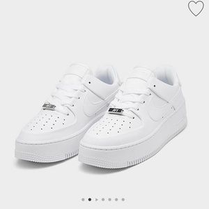 COPY - Nike Platform Air Force 1 Sage XX Low Casual Shoes